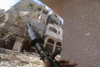 مشاهد من التحام كتائب القسام بآليات الاحتلال المتوغلة في غزة فيديو