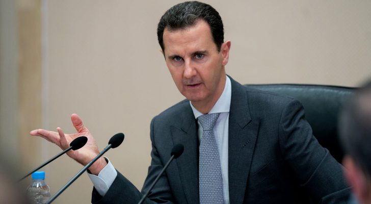 الرئيس السوري: يجب تكاتف الجميع لوقف الجرائم التي ترتكب ضد الشعب الفلسطيني