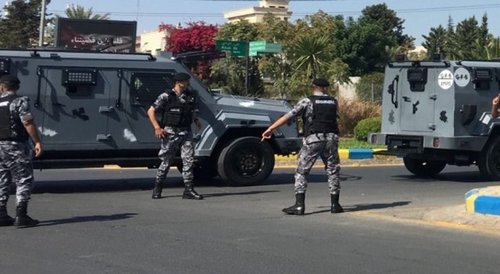 انتشار أمني كثيف حول السفارة الأمريكية بالعاصمة عمان