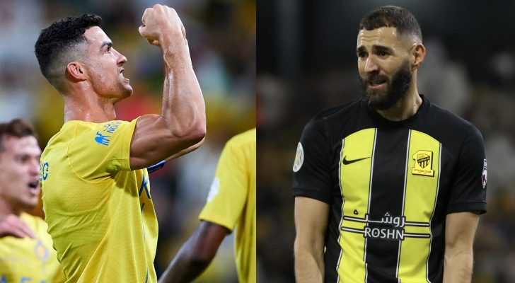 رونالدو وبنزيما وجها لوجه في قمة الاتحاد والنصر