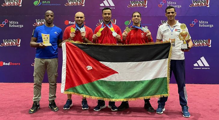 ٤ ميداليات ملونة لنشامى الأمن العام في بطولة كأس الرئيس للكراتيه