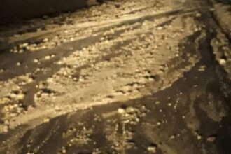 الأمن العام تحذر سالكي طريق الموجب باتجاه الكرك بسبب انهيارات أتربة وحجارة