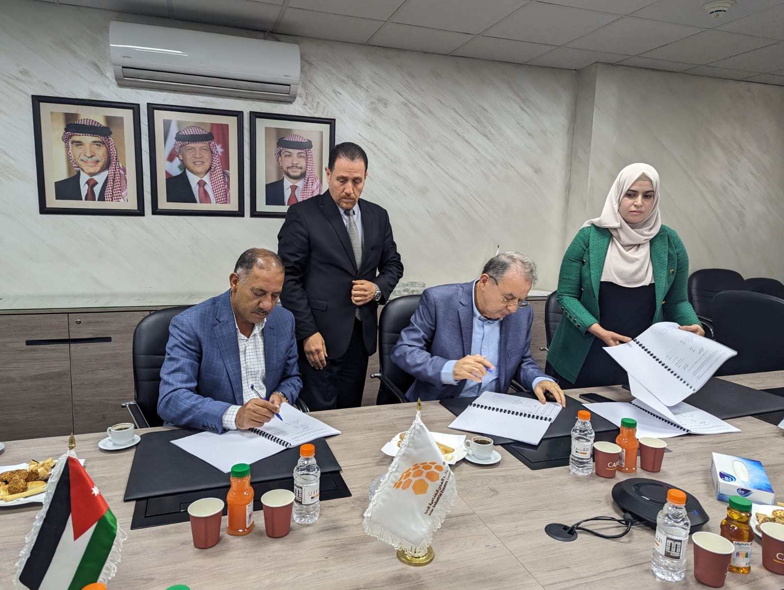 المدن الصناعية الاردنية تقيم مباني صناعية جديدة في مدينة الموقر الصناعية