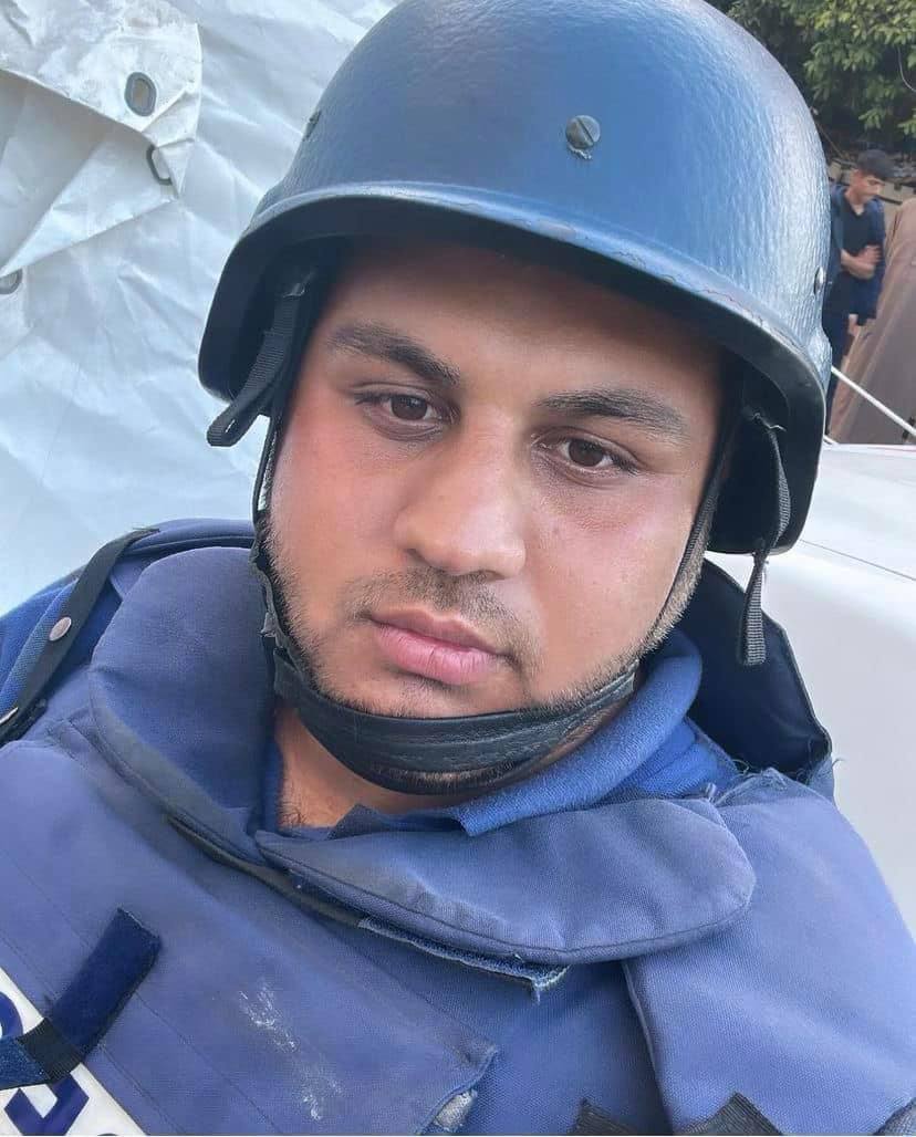 استشهاد الصحفي حمزة الدحدوح، نجل وائل الدحدوح