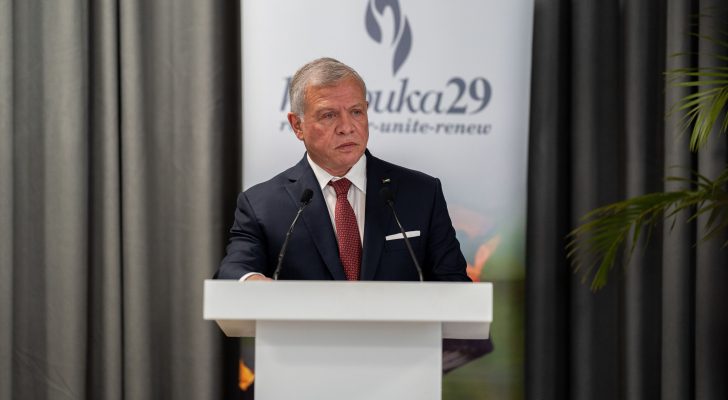 صورة حول : الملك يلقي كلمة في صرح كيغالي التذكاري للإبادة الجماعية في العاصمة الرواندية الملك يلقي كلمة في صرح كيغالي التذكاري للإبادة الجماعية في العاصمة الرواندية