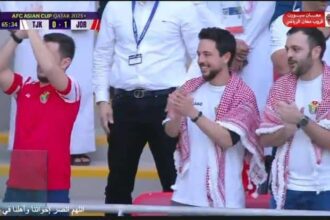 ولي العهد يهنئ النشامى بالتأهل التاريخي في أرض الملعب