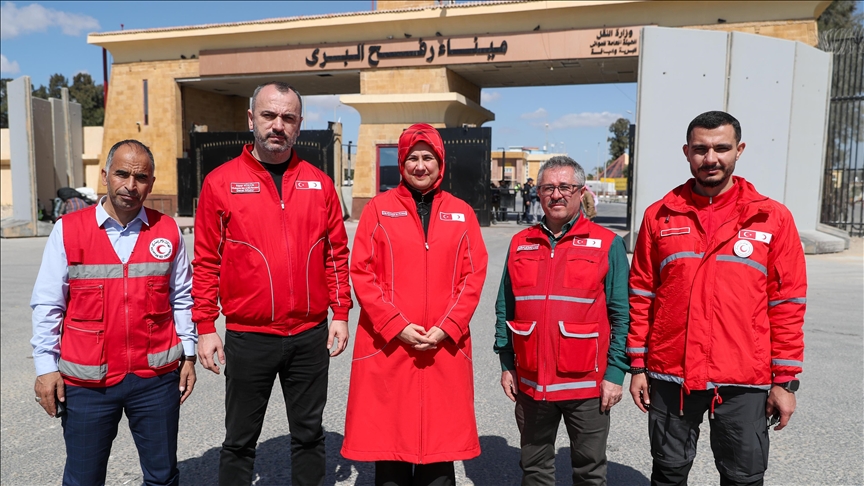 سفينة مساعدات تركية جديدة تصل مصر