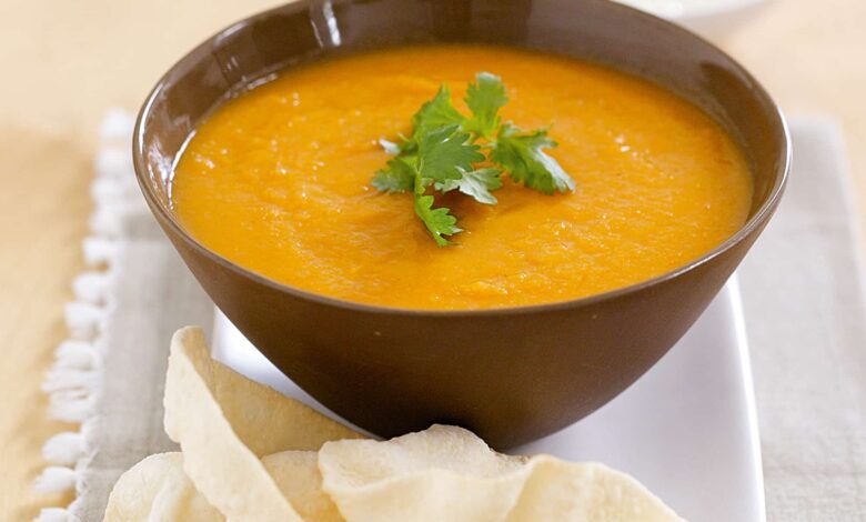 شوربة العدس لخسارة الوزن