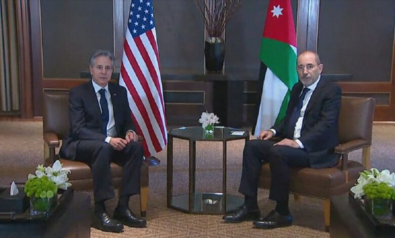 وزير الخارجيّة الصفدي يَستقبل اليوم وزير الخارجيّة الأمريكي بلينكن