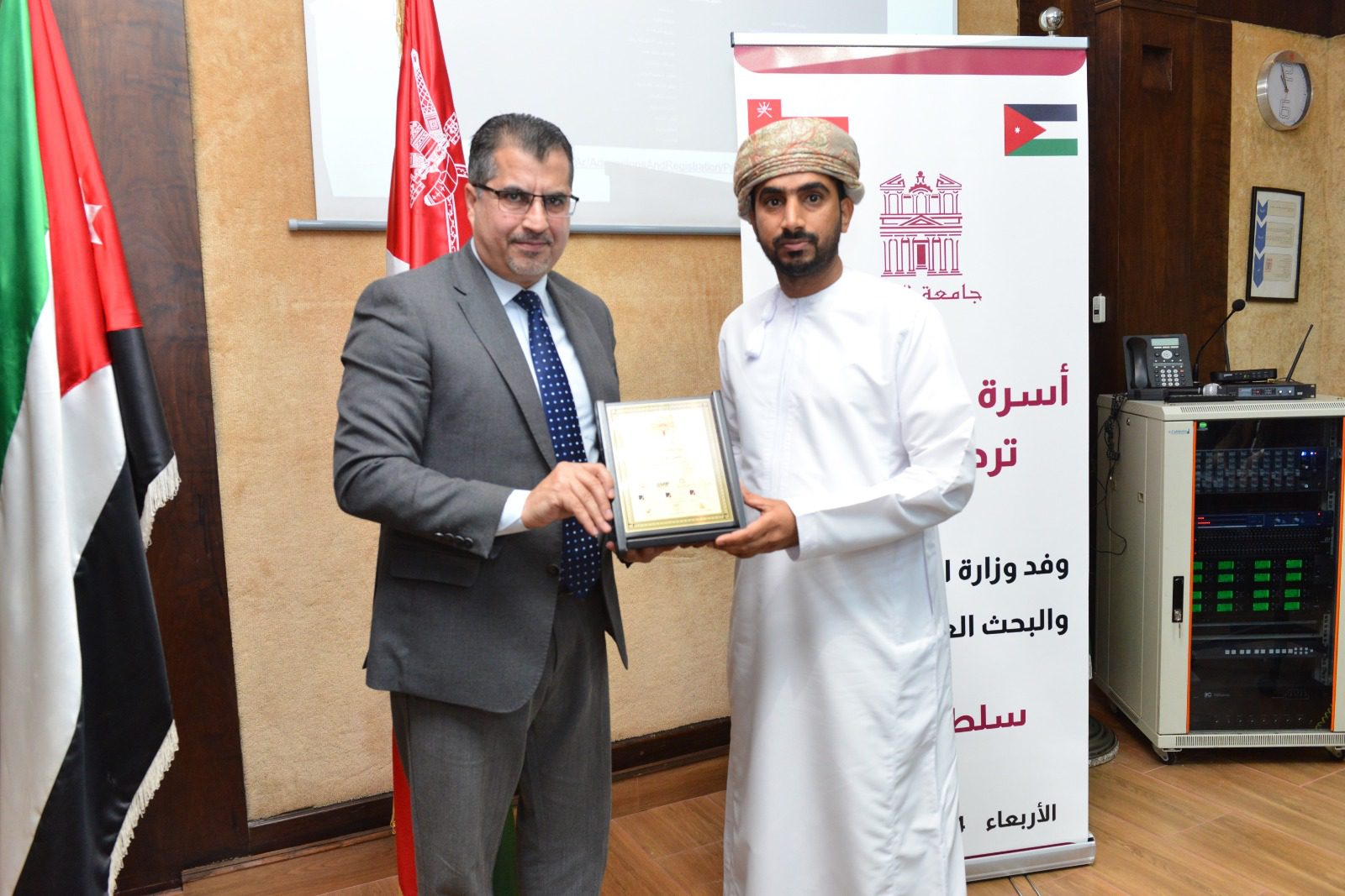 جامعة البترا تستقبل وفدًا من وزارة التعليم العمانية