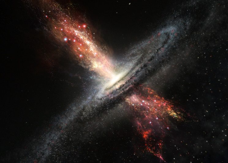 انفجار كوني ضخم يراهُ سُكان الأرض