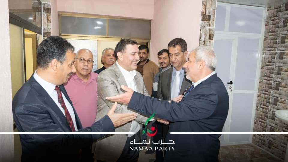 افتتاح مقر حزب نماء في الطفيلة