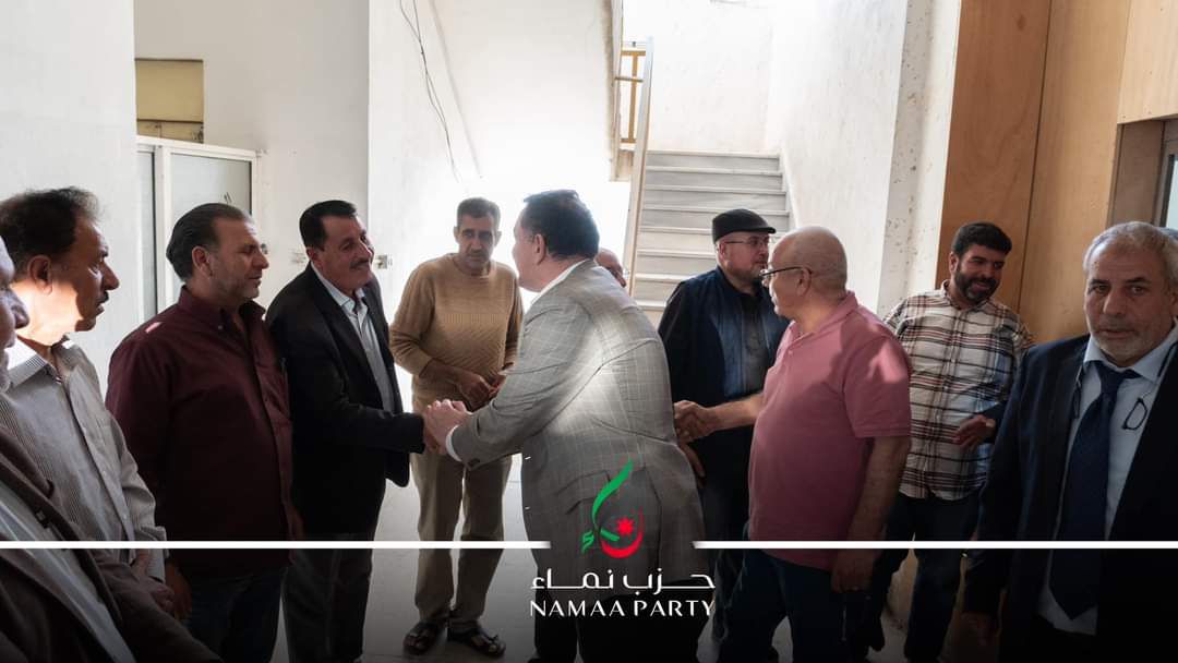 افتتاح مقر حزب نماء في الطفيلة