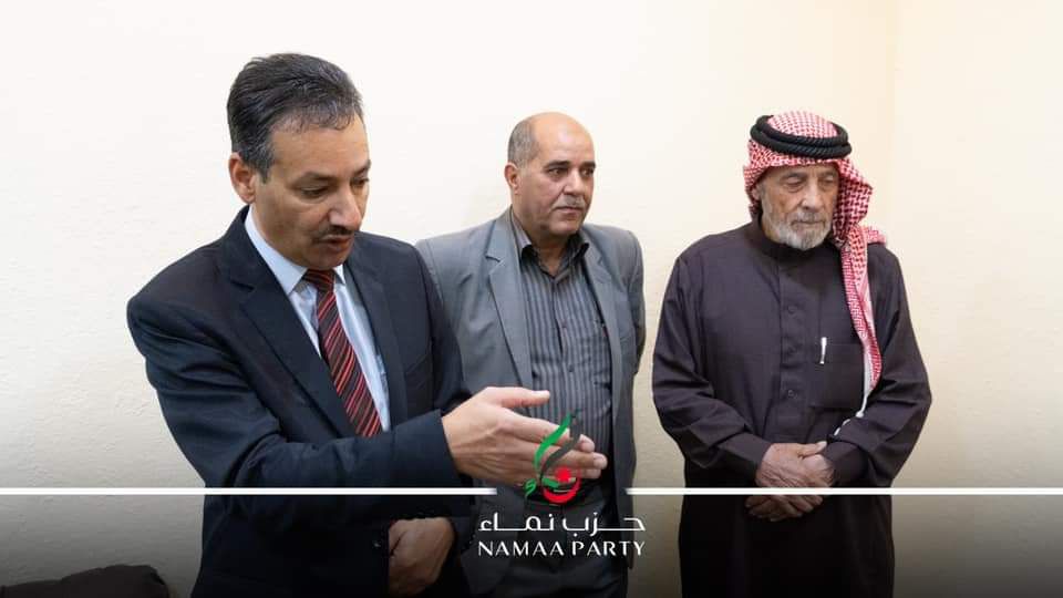 افتتاح مقر حزب نماء في الطفيلة