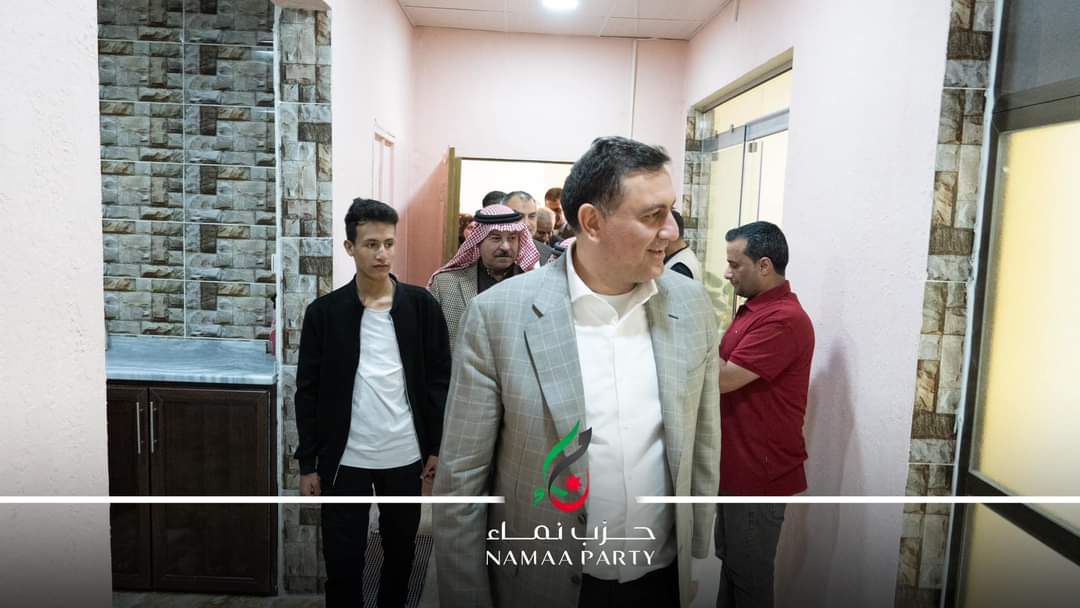 افتتاح مقر حزب نماء في الطفيلة