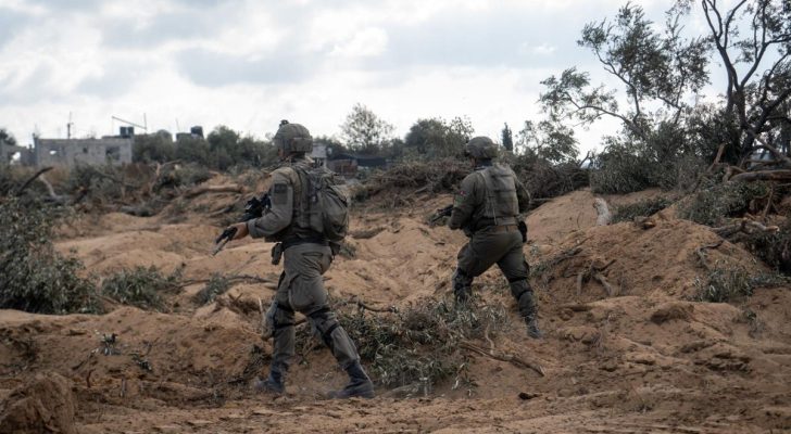 عناصر من جيش الاحتلال في قطاع غزة