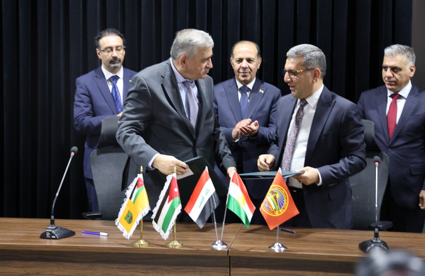 "الأردنية" تبرم عددا من مذكرات التفاهم مع نظيراتها الكردستانية