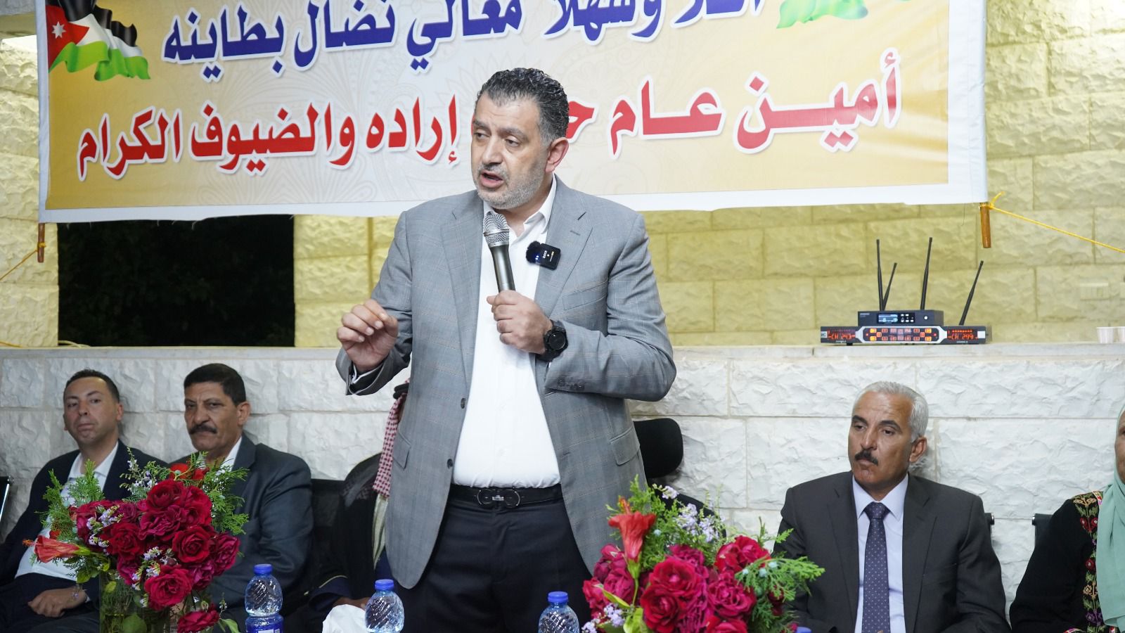 البطاينة: المشاركة السياسية ودعم المسيرة بمثل هذه الظروف واجب على كل أردني ..فيديو وصور