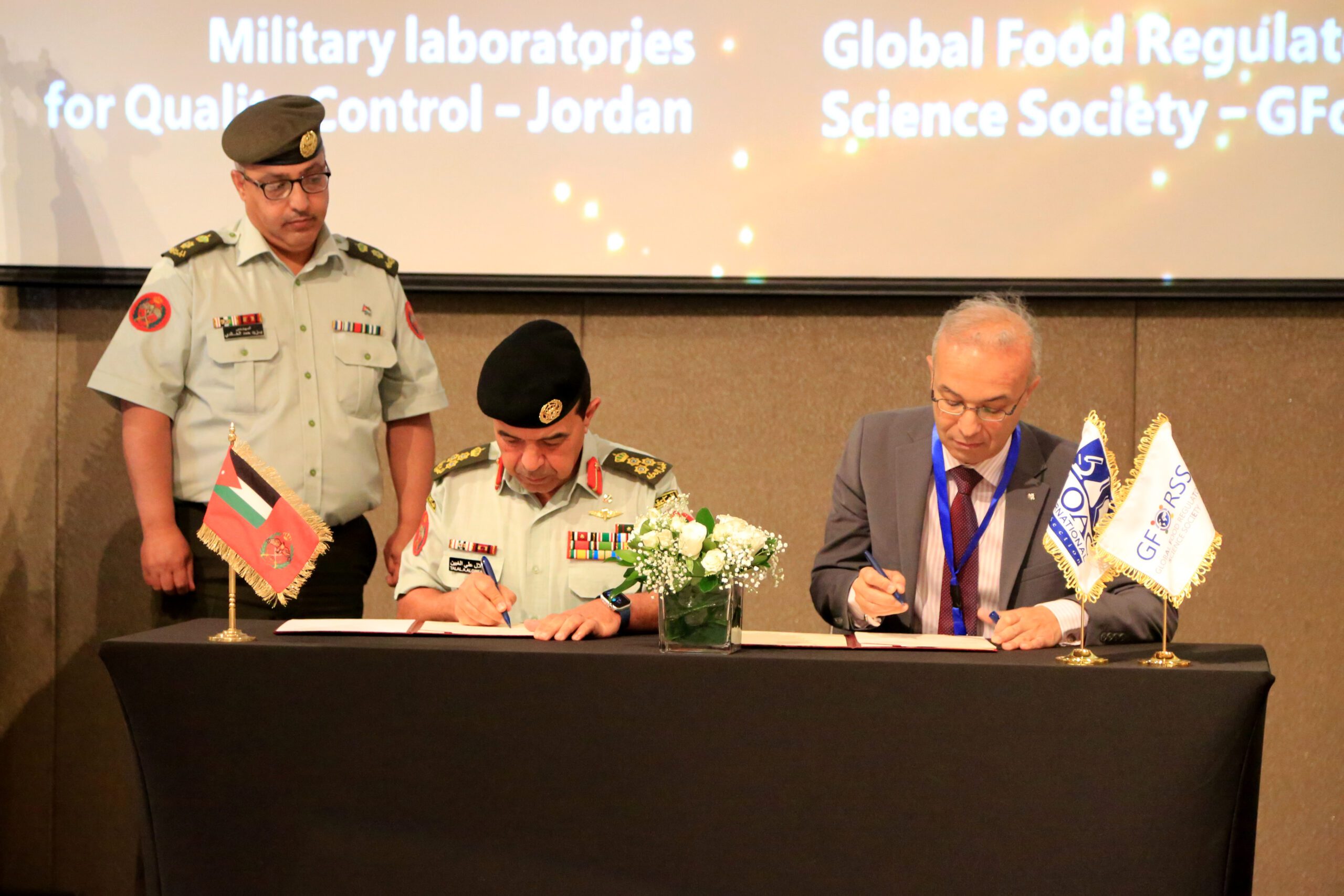 انطلاق فعاليات المؤتمر الدولي الثاني لمنظمة الجمعية العالمية لعلوم تشريعات الأغذية الذي تنظمه المختبرات العسكرية