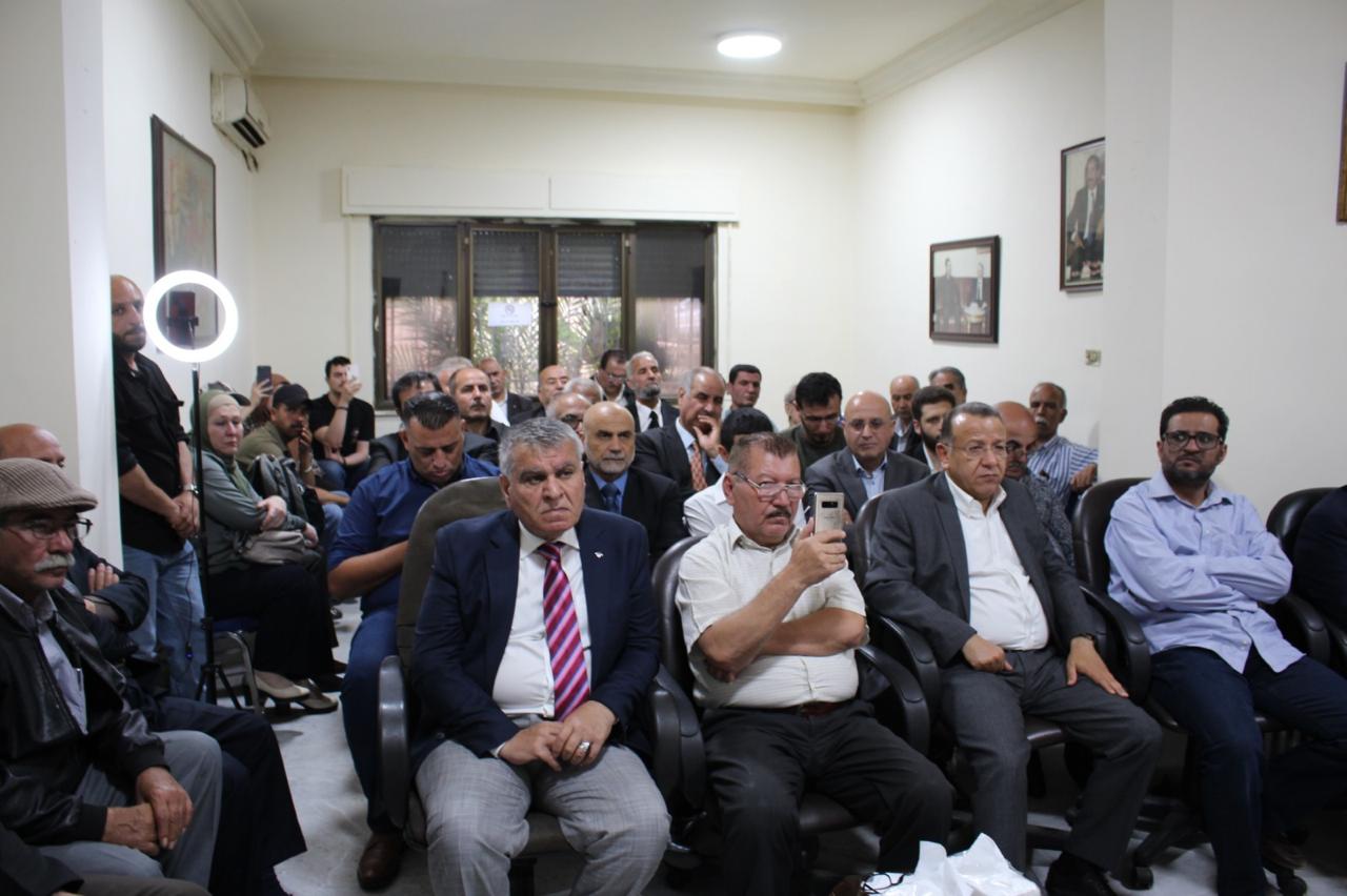 البعث الأردني يقيم حفل استقبال بمناسبة ذكرى تاسيسه