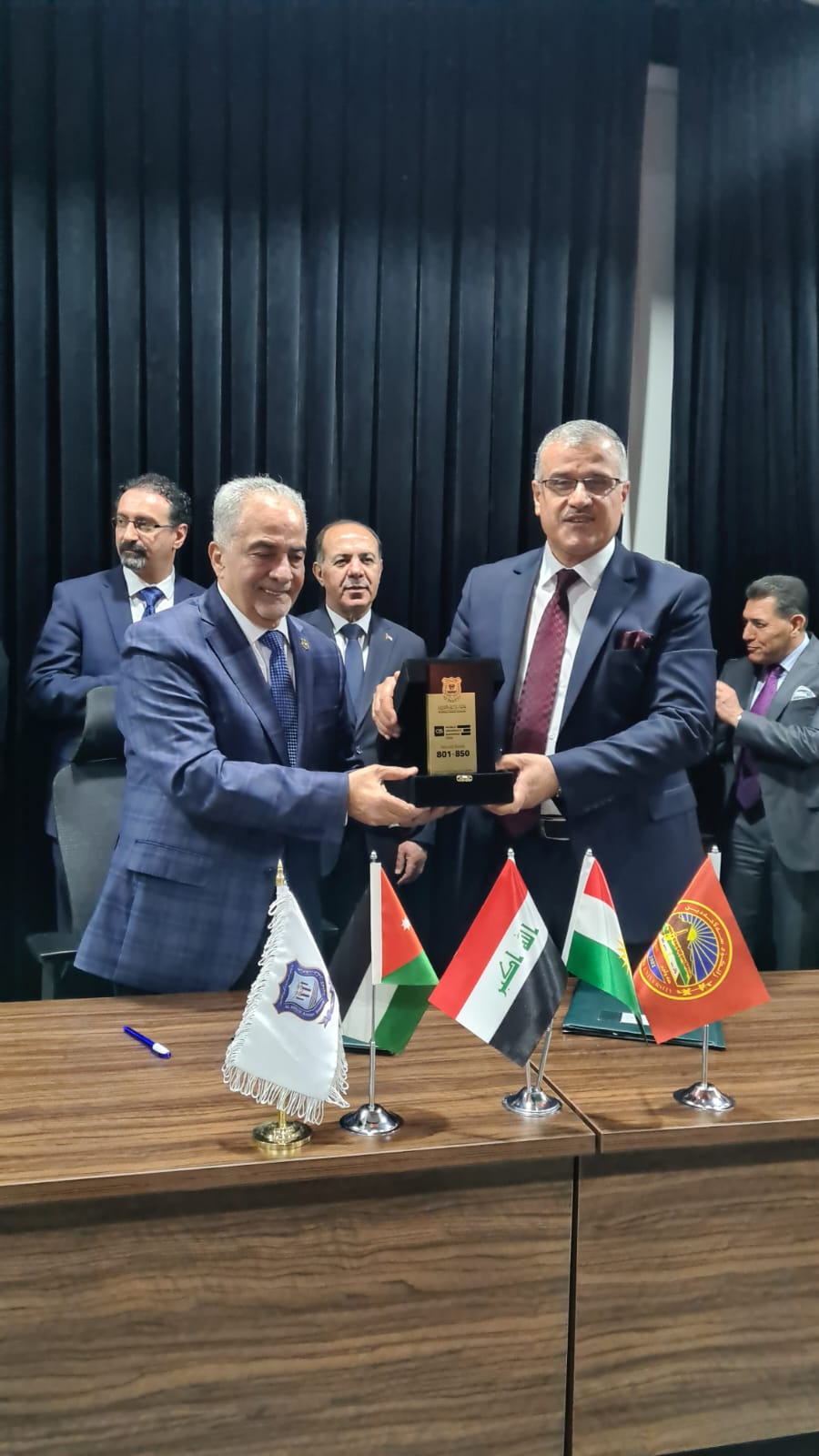 عمان الأهلية توقّع مذكرات تفاهم مع جامعات " صلاح الدين و"تيشك" و"هولير" في أربيل ... صور