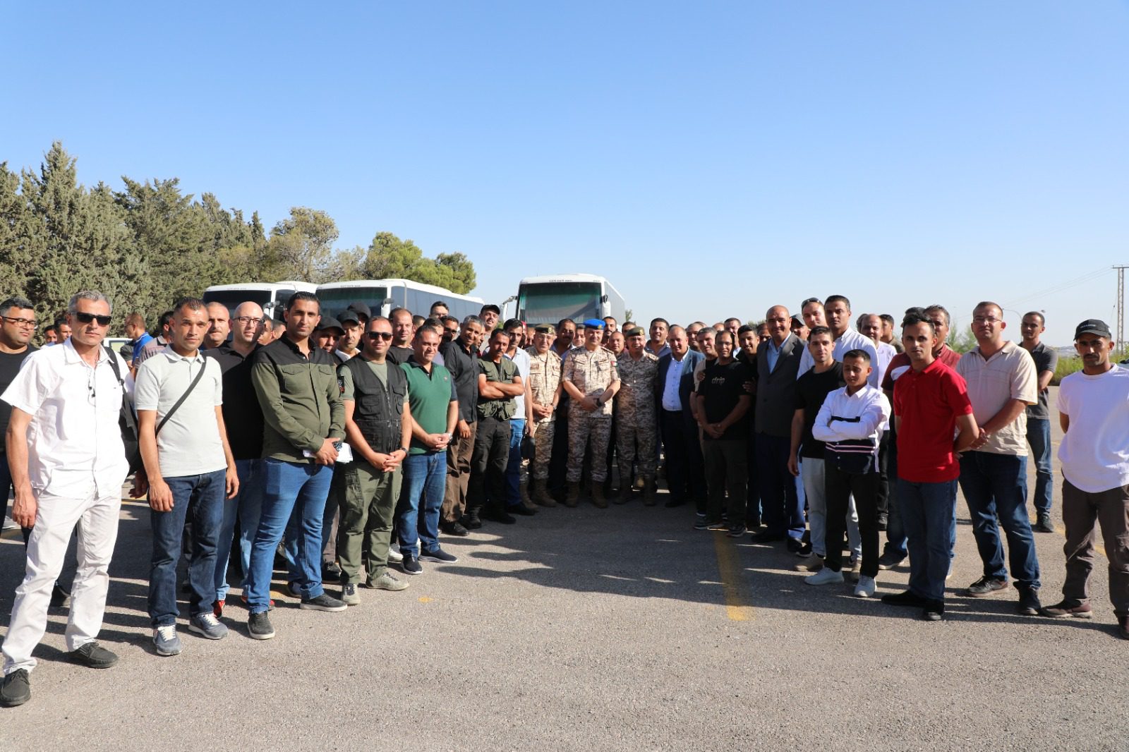 وصول طواقم المستشفى الميداني الأردني إلى جنوب غزة/3