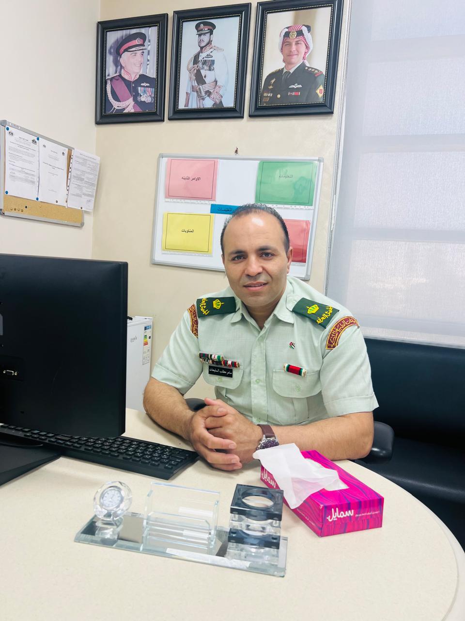 صورة حول : تهنئه وتبريك للرائد سامر السليحات تهنئه وتبريك للرائد سامر السليحات