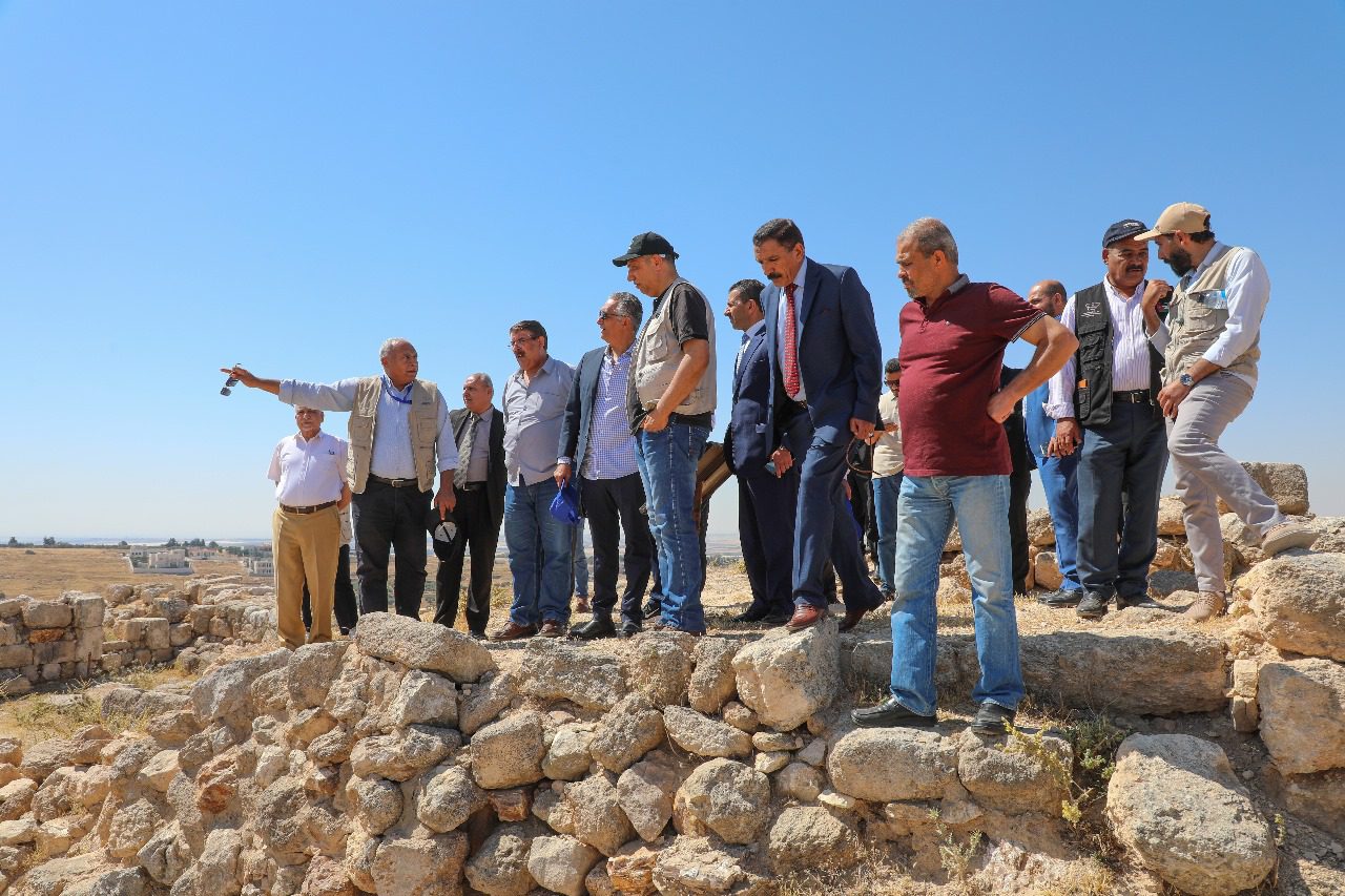 القيسي في زيارة الى لوائي ناعور وسحاب