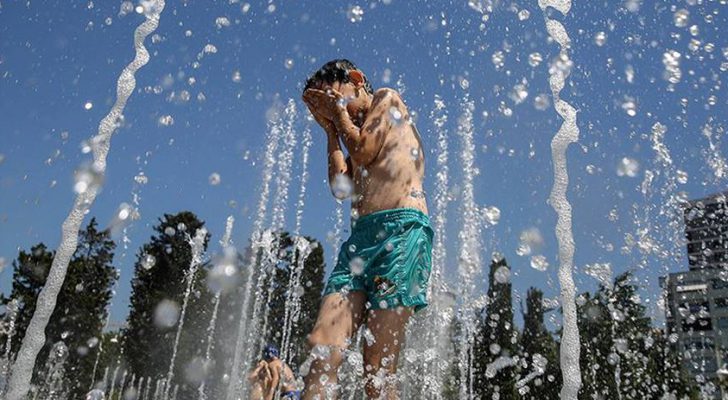 طقس حار في معظم مناطق المملكة وشديد الحرارة في الأغوار و البحر الميت و العقبة