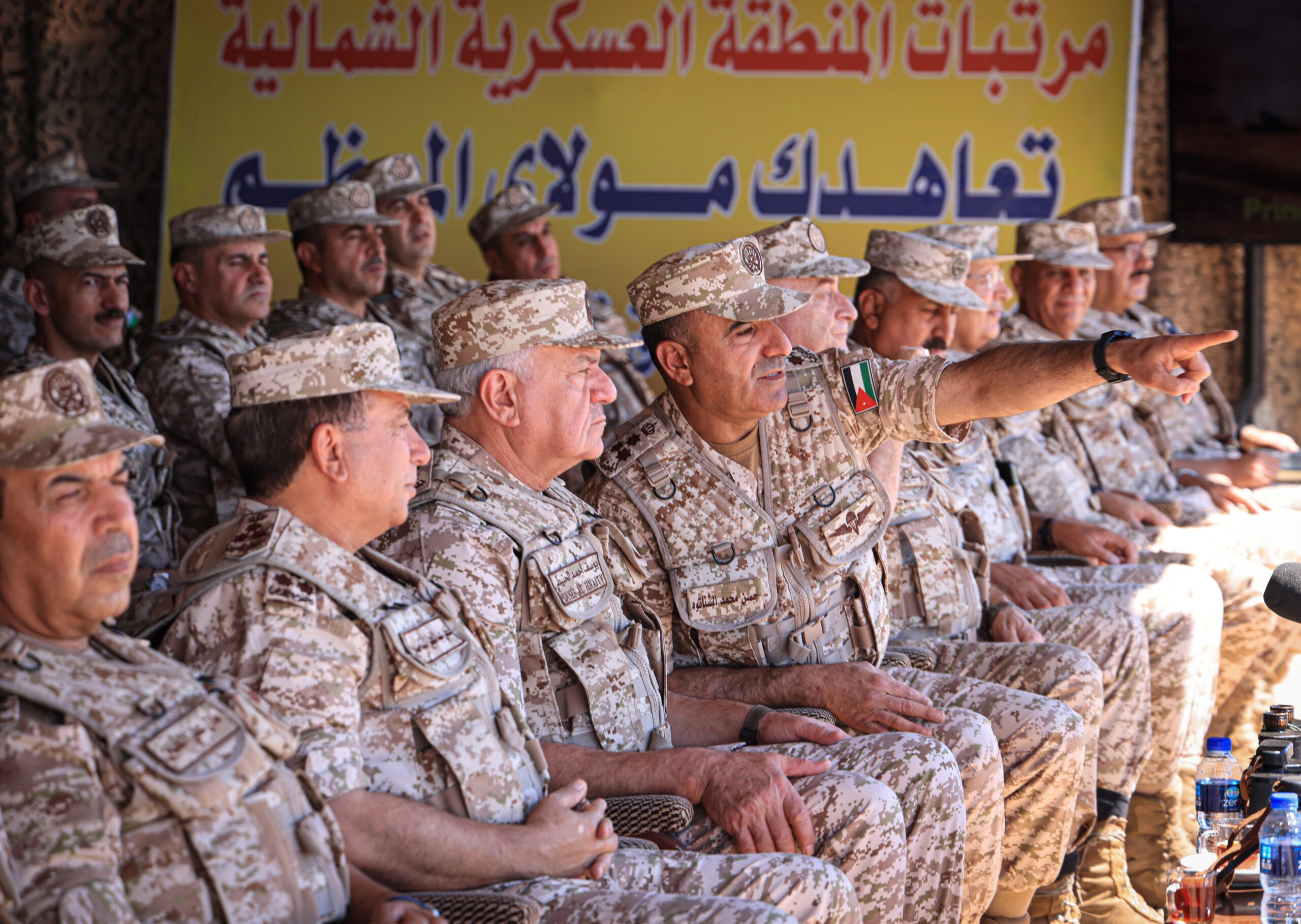 رئيس هيئة الأركان المشتركة يُتابع تمريناً تعبوياً في المنطقة العسكرية الشمالية