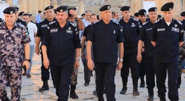 تفقد استعدادات الأمن لمهرجان جرش 2024