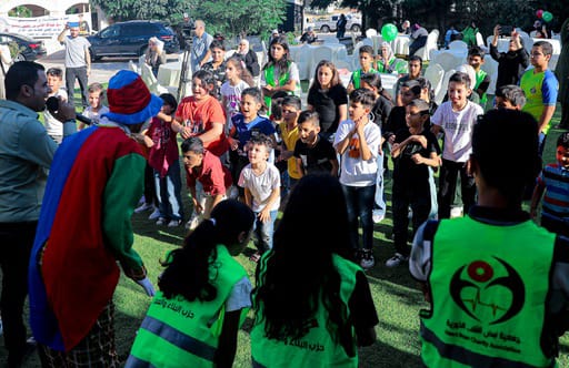 حزب البناء والعمل يكرم ايتام جمعية نبض القلب الخيرية
