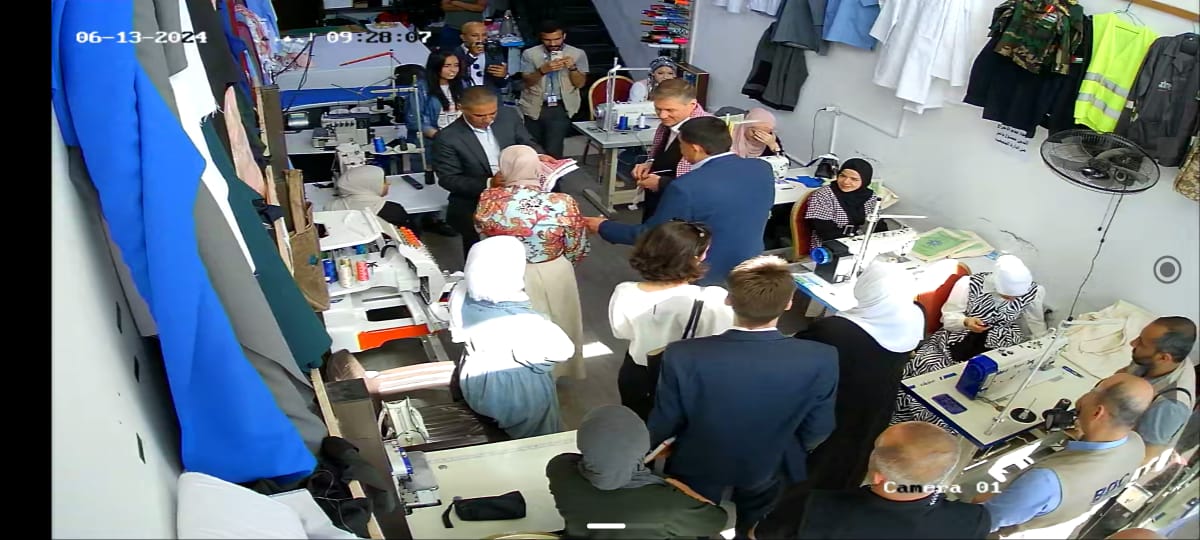 احتراق مخيطة C.F بالكرك احدى صديقات التليف الكيسي 