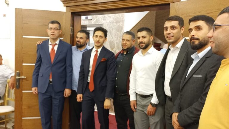 القيسي والبداينة نسايب " النائب نصار القيسي طلب والدكتور خالد البداينة أعطى "