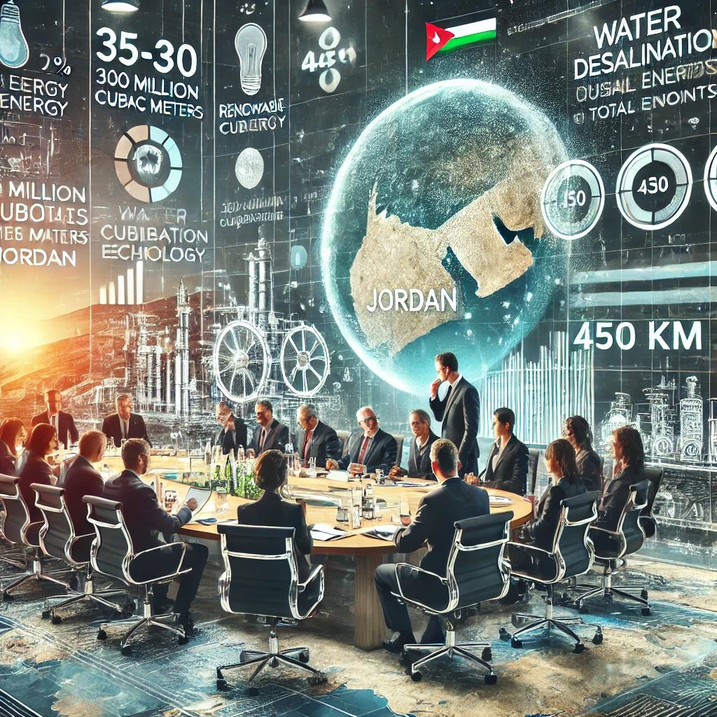 ندوة تحلية المياه في الأردن: اليوم الأول يركز على مشروع الناقل الوطني واستدامة الموارد المائية