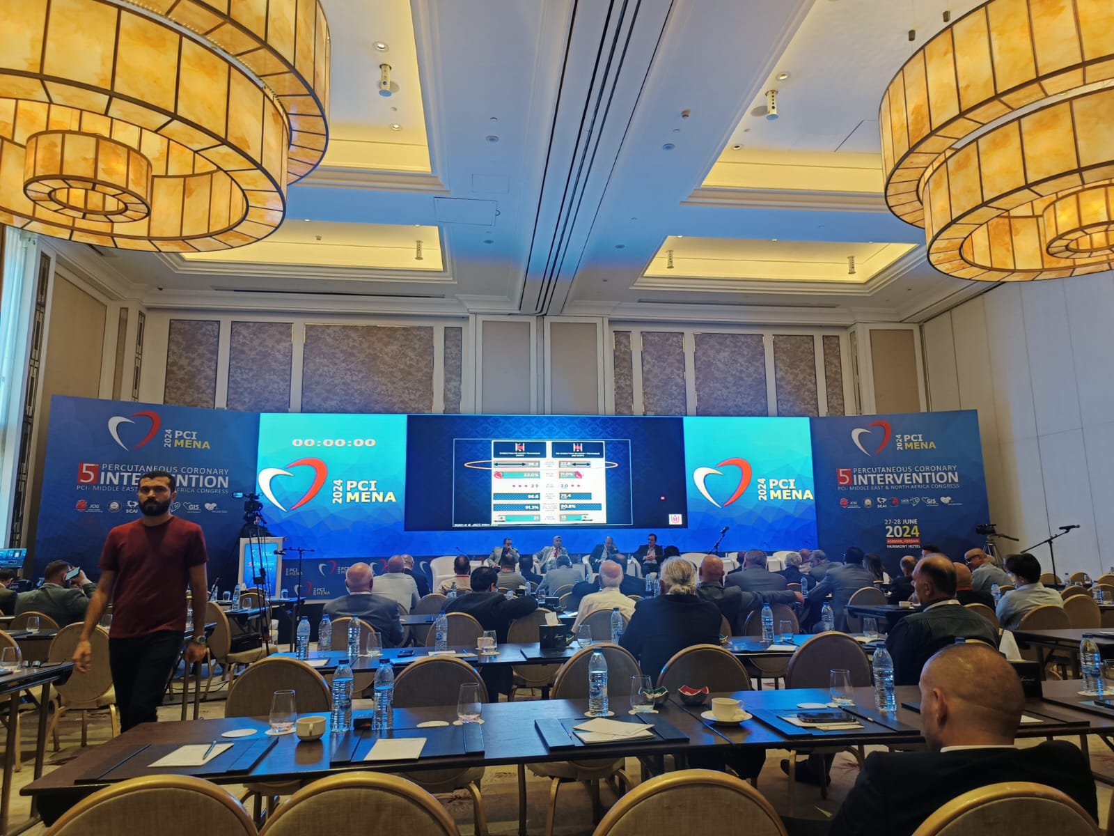 ختام فعاليات المؤتمر الاقليمي الخامس لمجموعة أطباء القلب التداخلية