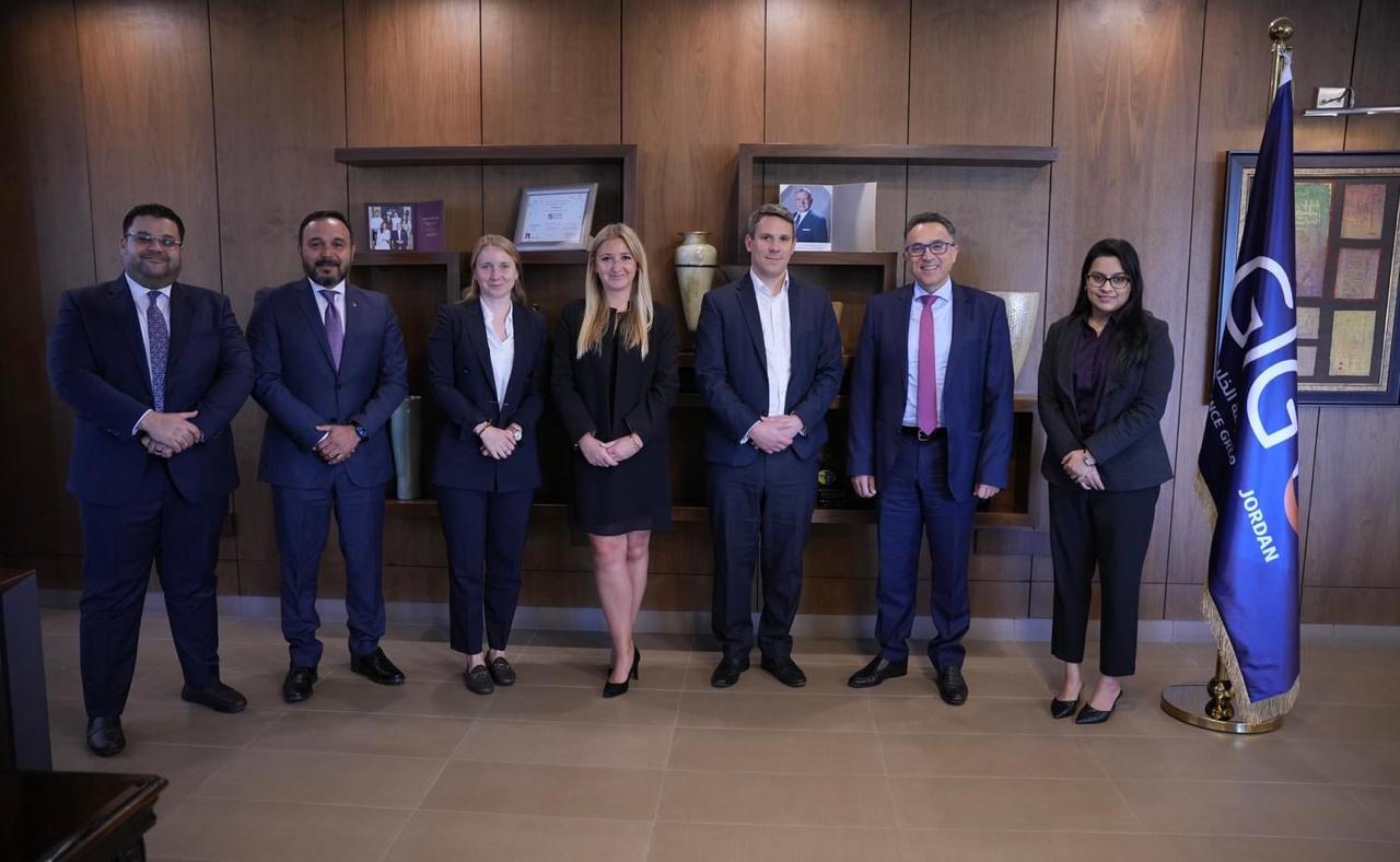 مجموعة الخليج للتأمين - الأردن تستضيف اجتماعات المجموعة مع وكالة التصنيف العالمية Ambest