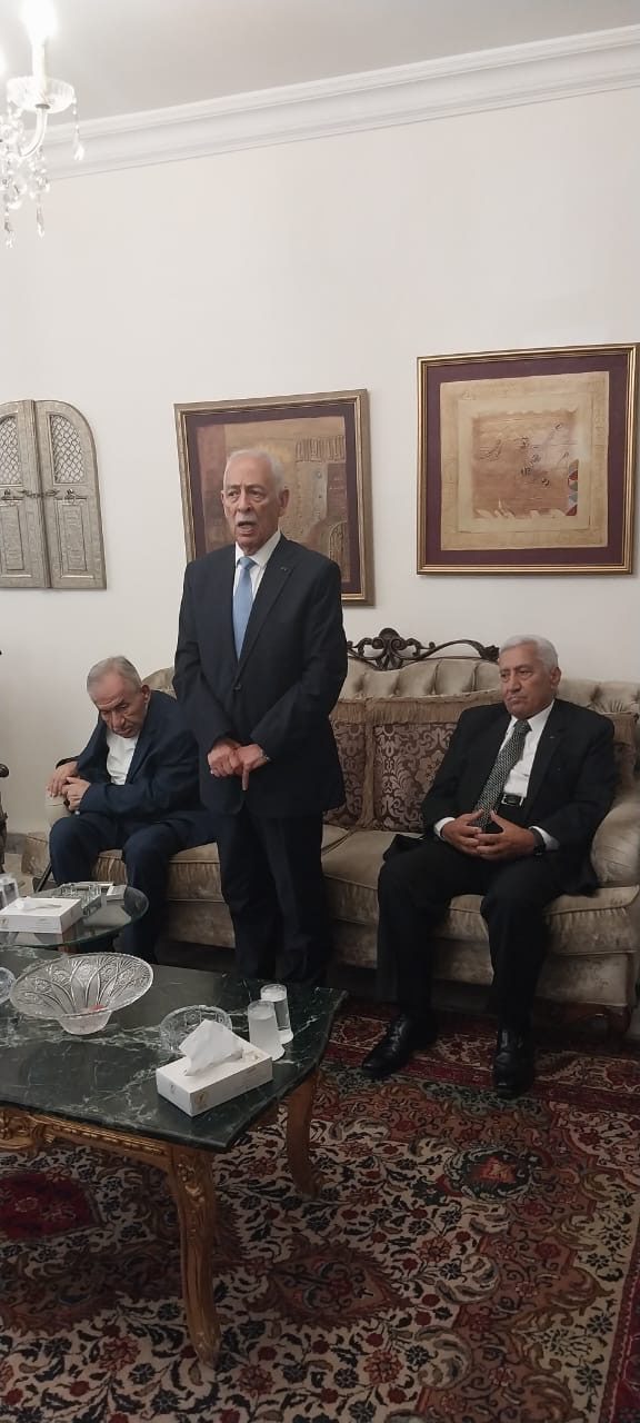 مندوبا عن الملك وولي العهد...العيسوي يعزي آل الساكت