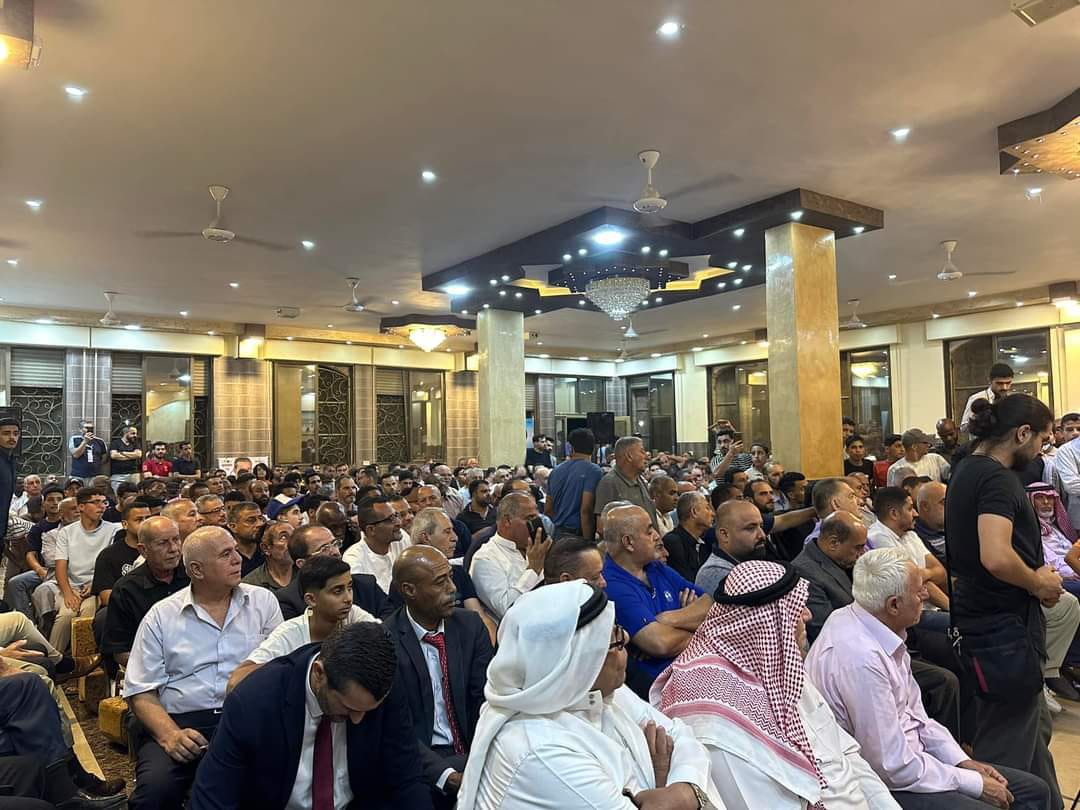 مهرجان حاشد لحزب ميثاق في اربد