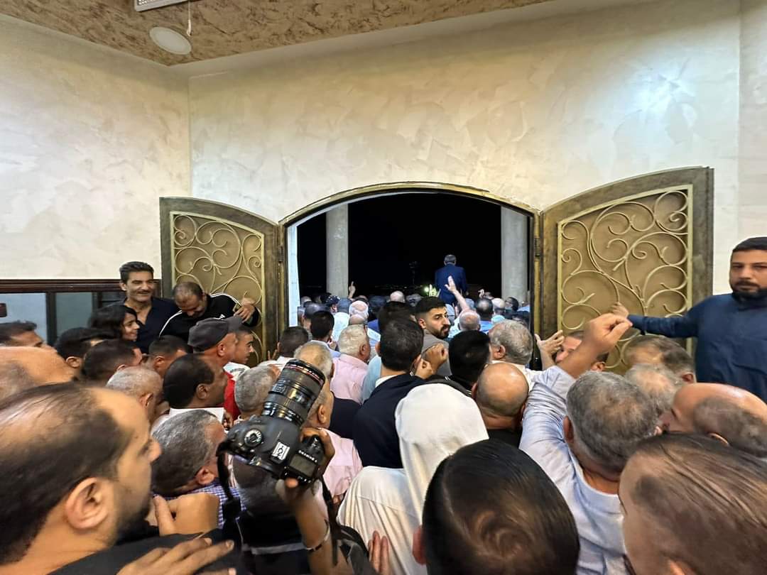 مهرجان حاشد لحزب ميثاق في اربد