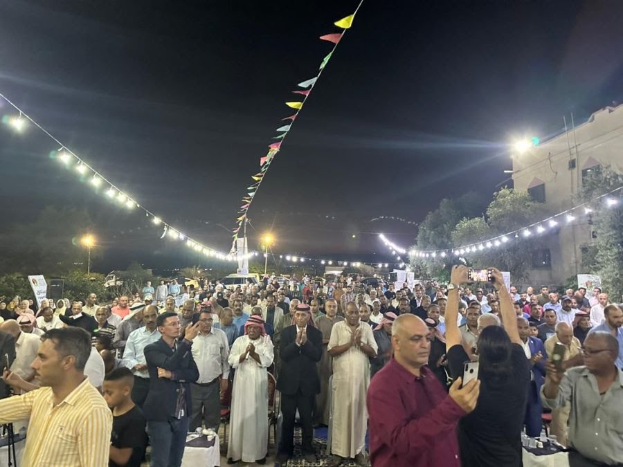 مهرجان حاشد لحزب ميثاق في اربد