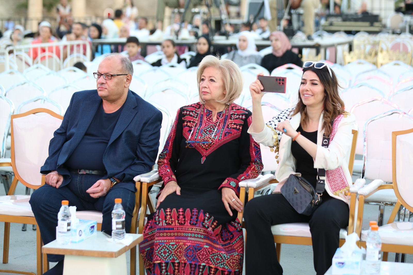 فرقة "أوف ستيج" الاستعراضية تسطر ليلة تراثية فلسطينية في أمسية جرشية