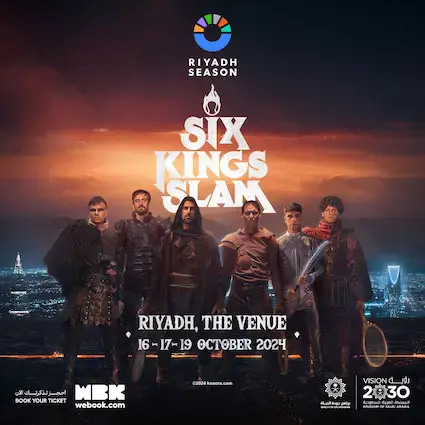 صورة حول : موسم الرياض يطرح تذاكر بطولة أساطير التنس موسم الرياض يطرح تذاكر بطولة أساطير التنس