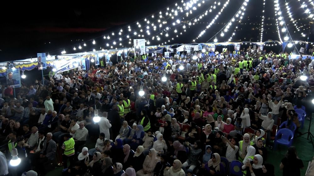 بالصور... عجلون تستقبل حزب إرادة بحشد جماهيري تجاوز الستة آلاف