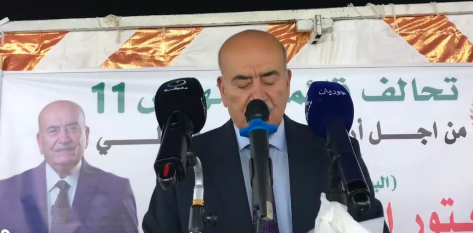 نجاح باهر لمهرجان قائمة النهوض "رقم 11" الدكتور ادم العبداللات