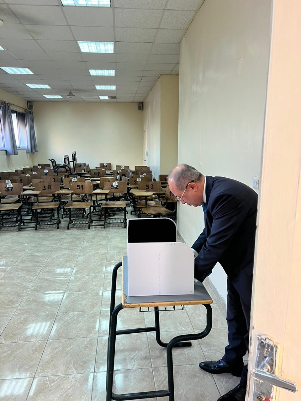 بالفيديو ..نفاع اول الامناء العامين الذين ادلوا بصوتهم