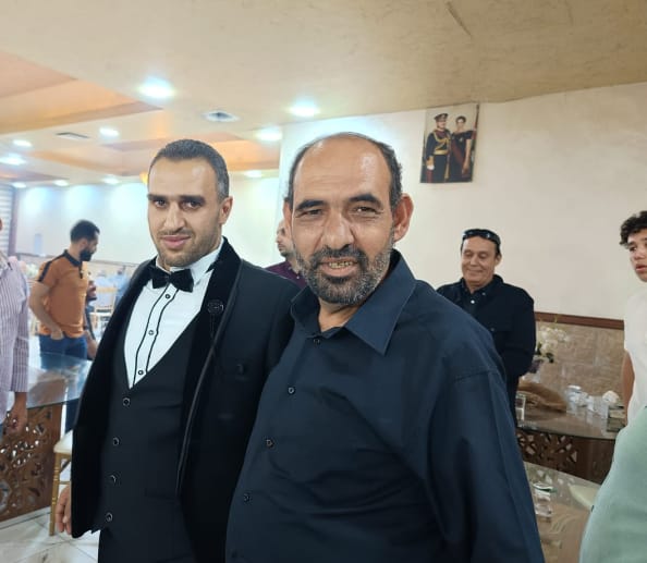 فراس الهيجاوي والإعلامي خليل قطيشات يباركون ابوجسار بمناسبة زواجه