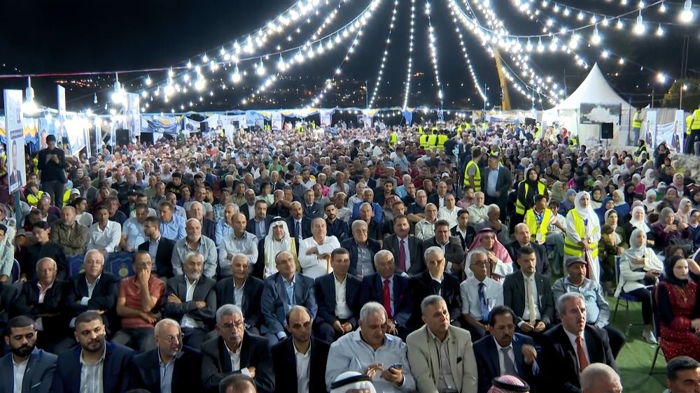 بالصور... عجلون تستقبل حزب إرادة بحشد جماهيري تجاوز الستة آلاف