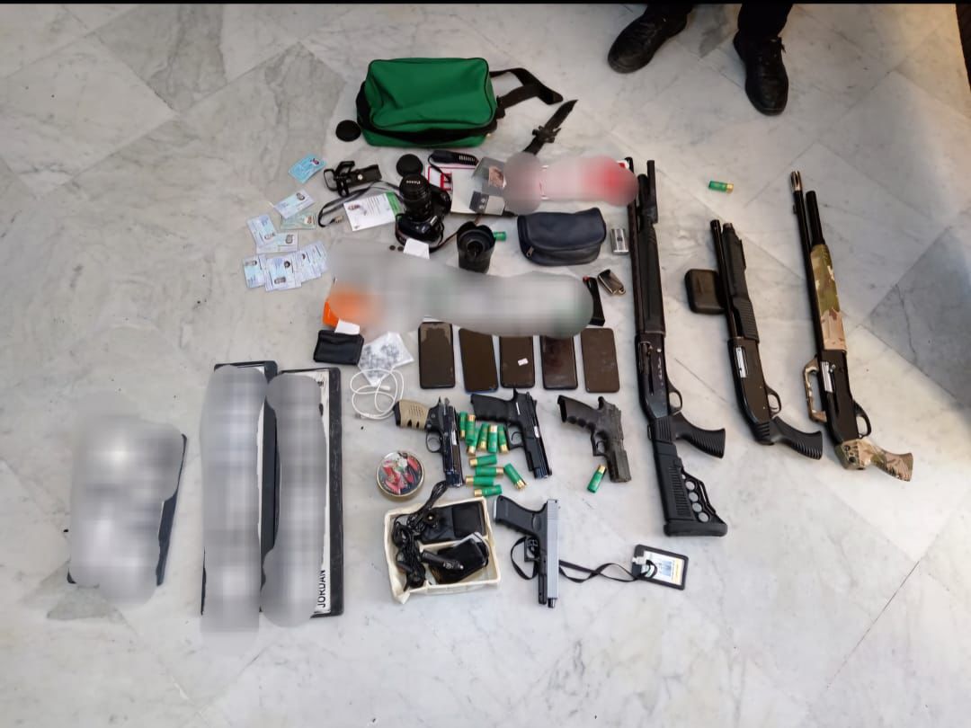 الأمن العام يضبط مركبات وأسلحة قبل استخدامها في مواكب على خلفية نتائج الانتخابات