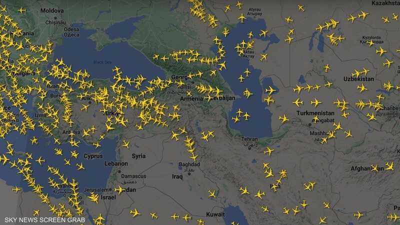 شركات الطيران تسارع لتحويل مسار رحلاتها بعد الهجوم الإيراني